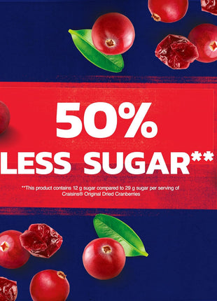 Ocean Spray® Craisins®, 50% Less Sugar Dried Cranberries, Dried Fruit, 20 Oz Pouch