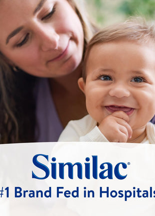 Similac Advance Baby Formula Powder With Iron, Inspired by Breast Milk | Nutritionally Complete Infant Formula for Babies, Support for Brain & Eye Development, Easy to Digest, 30.8 oz value-size can