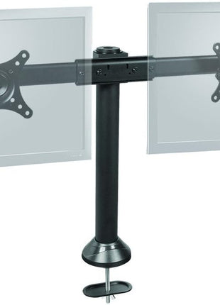 SIIG Accessory CE-MT1712-S2 Side-by-Side Dual Monitor Desk Stand 13inch to 27inch Retail,Black