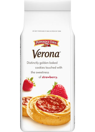 Pepperidge Farm Verona Strawberry Thumbprint Cookies, 6.75 Oz