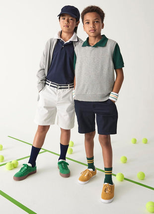 The Children's Place Boys and Toddler Chino 3-Pack Shorts, New Navy 3 Pack, 6 US