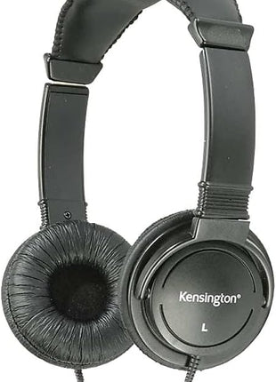 Kensington Hi-Fi On-Ear Headphones with 9-Foot Cord, 3.5mm Jack Headset (K33137)