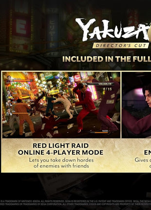 Yakuza 0: Director's Cut - Nintendo Switch 2