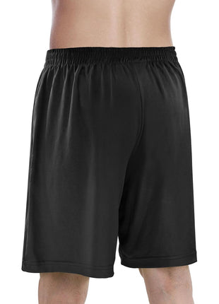NY Threads Men's Athletic Shorts Quick Dry Loose-Fit Lightweight Running Workout Gym Shorts with Pockets