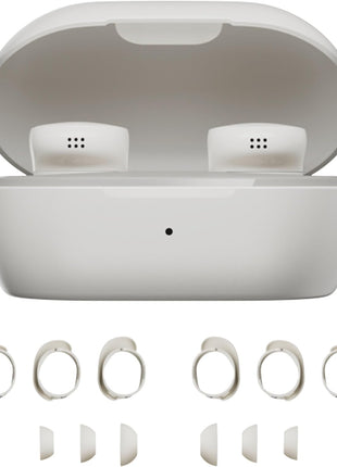 Bose QuietComfort Earbuds - True Wireless Bluetooth Earbuds with Active Noise Cancellation and Mic, USB-C Charging, IPX4 Rating, Up to 8.5 Hours of Playtime, White