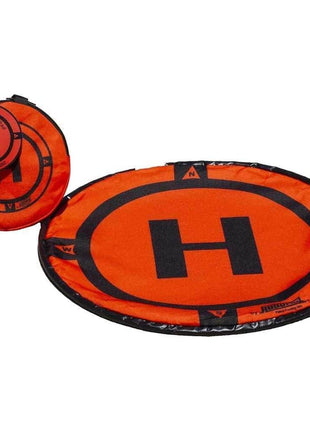 Hoodman 3 Foot Weighted UAV Drone Landing Pad - fits Matrice 4E, Mini 4 Pro, mini 3 pro, mavic, spark - Durable, No Stakes Required, collapses to 1/3 of deployed size