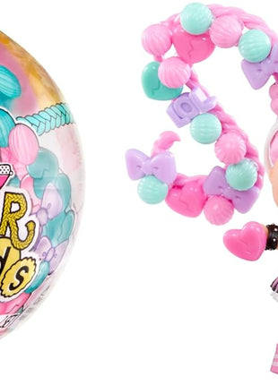 L.O.L. Surprise! LOL Surprise Hair Beads Tots with 60+ Hair Beads, Collectible Doll, DIY Hairstyles, Hair Beads Doll - Great Gift for Girls Age 3+