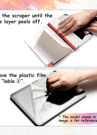 KCT 2 Pack Paperfeel Screen Protector for iPad A16 11th/10th & iPad Air 11 | M4/M3/M2, Draw and Write as Real Paper, Anti Glare, Matte Film, Compatible with Apple Pencil, Touch Sensitivity