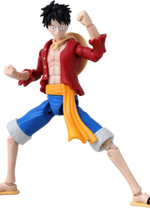 ANIME HEROES - One Piece - Monkey D. Luffy Renewal Version Action Figure | One Piece 6 Inch Action Figure Anime Heroes - Monkey D. Luffy Renewal Version