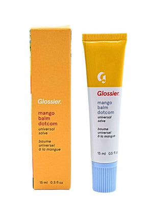Glossier Balm Dotcom Lip Balm and Skin Salve - Mango - Sheer Peach Rose