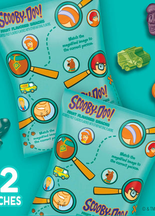 Scooby Doo Fruit Flavored Snacks, Gluten Free, Kids Snacks, Value Pack, 22 Ct, 17.6 oz