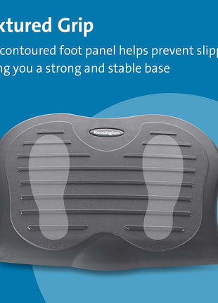 Kensington SoleSaver Adjustable Footrest (K56152US) Gray