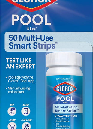 Clorox Pool&Spa My Pool Care Assistant, 50 Test Strips