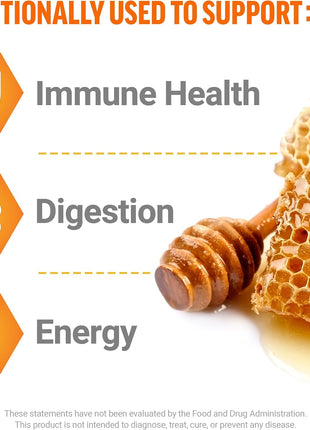 Force Factor Royal Manuka Honey Soft Chews | Pure New Zealand Manuka, Support Immune Health, Digestion & Energy, MGO 130, Sustainably Sourced, Honey-Lemon, 60 Soft Chews
