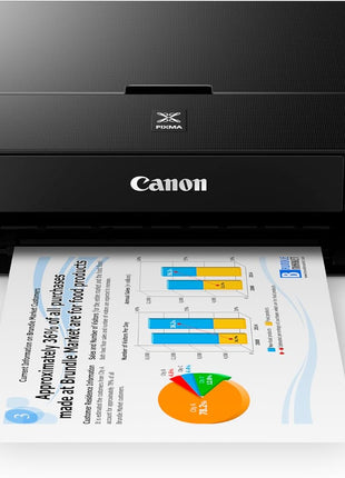 Canon TS202 Inkjet Photo Printer, Black (USB Required, not Included)