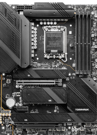 MSI MAG Z790 Tomahawk WiFi Gaming Motherboard (Supports 12th/13th/14th Gen Intel Processors, LGA 1700, DDR5, PCIe 5.0, M.2, 2.5Gbps LAN, USB 3.2 Gen2, HDMI/DP, Wi-Fi 6E, Bluetooth 5.3, ATX)