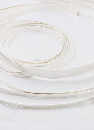 Bezel Strip Wire 925 Sterling Silver (1 Foot, 1/8 inch x 28 Gauge (3.18 x 0.51mm))
