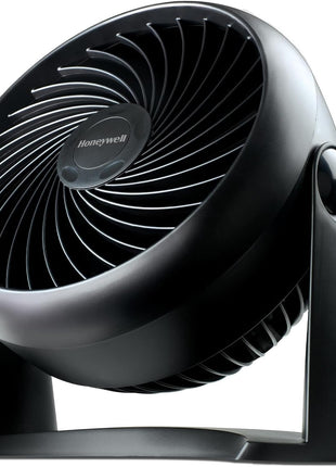 Honeywell TurboForce Air Circulator, Small Tabletop Fan, Quiet Personal Fan for Home or Office, 3 Speeds, 90 Degree Pivoting Head, Black, HT900 | Quiet Personal Fan for Home or Office, 3 Speeds, 90 Degree Pivoting Head