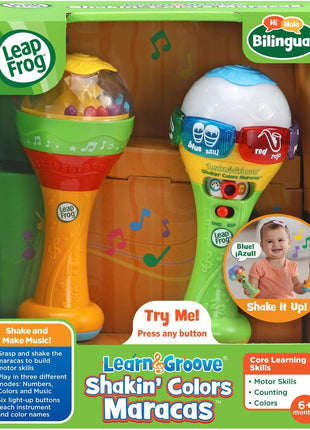 LeapFrog Learn and Groove Shakin' Colors Maracas