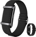 Smart Bracelet Fitness Trackers for Men Women, Smart Watch 24/7 Heart Rate Sleep Stress HRV Monitor, 170+ Sports Modes, 2 Bands, Free APP 01 (Black)