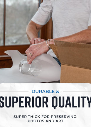 Bryco Goods Packing Paper Sheets for Moving - 20lb - 640 Sheets of Newsprint Paper - Must Have in Your Moving Supplies - 27 inch x 17 inch - Made in USA