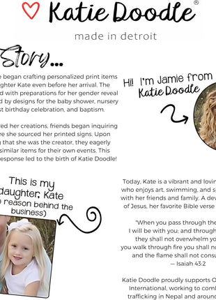 Katie Doodle   Funny Birthday Cards for Women, Friend (Handmade in USA)   Great for 30th, 40th, 50th, 60th, 70th, 75th, 80th, 90th Birthday Gifts for Women Her Friends   Includes 1 Card & 1 Envelope