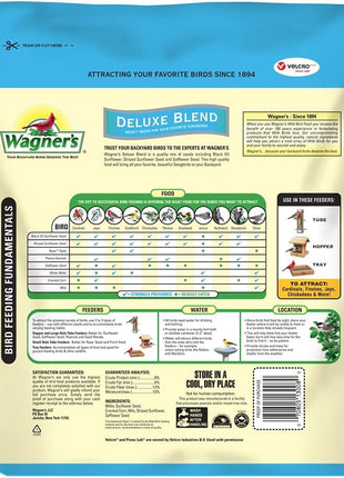 Wagner's 13008 Deluxe Wild Bird Food, 10 lb Bag