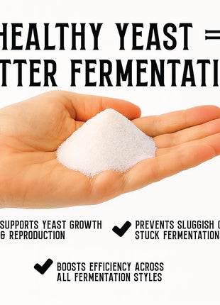 Craft A Brew   Yeast Nutrient   Food Grade   For Wine Making & Beer Brewing   Creates Nutrient Rich Environment For Yeast   2 oz Package