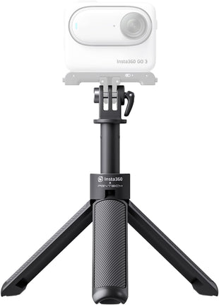 Insta360 Mini 2-in-1 Tripod, Lightweight Selfie Stick and Tripod, Compatible with Insta360 Ace/GO/Link/X Series, Black