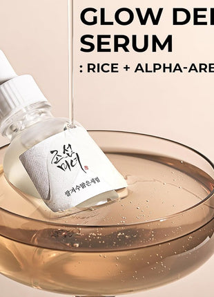 BOJ Glow Deep Serum: Rice + Alpha arbutin Beauty of Joseon Rice Bran Water Serum, 1.0 fl oz (30 ml)