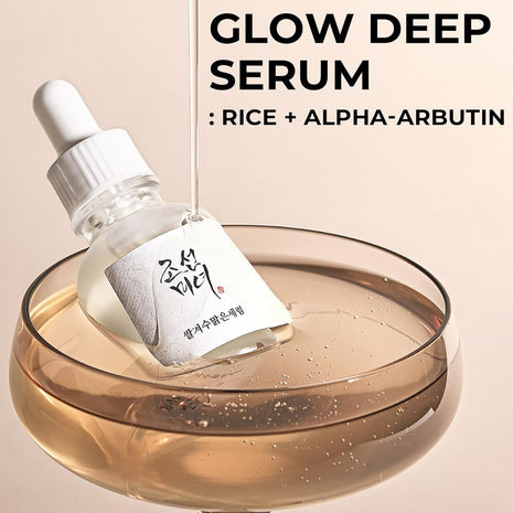 BOJ Glow Deep Serum: Rice + Alpha arbutin Beauty of Joseon Rice Bran Water Serum, 1.0 fl oz (30 ml)