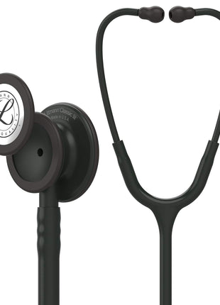 3M Littmann Classic III Monitoring Stethoscope, 5803, More Than 2x as Loud, Weighs Less, Stainless Steel Black Finish Chestpiece, 27 inch Black Tube, Stem and Headset