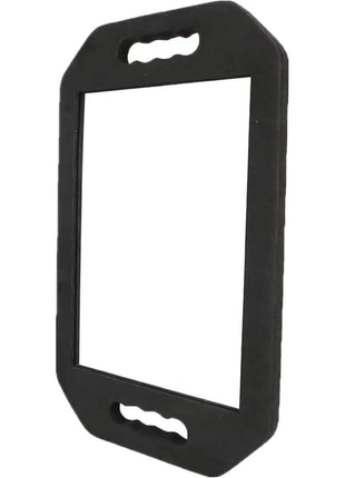 HREW Handle Mirror Large Rectangular Hand Held Mirror with Double Handle - Lightweight Hair Salon Equipment Hairstylist and Barber Accessories (1Pcs Rectangle)