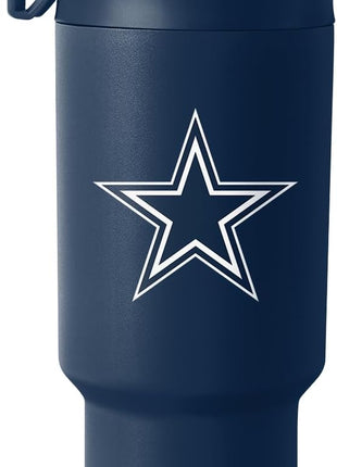 Simple Modern Officially Licensed NFL 30oz Tumbler with Flip Lid and Straws | Football Insulated Stainless Steel Cup | Gifts for Men Women | Trek Collection