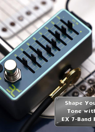 EX 7 Band EQ Equalizer Mini Guitar Pedal