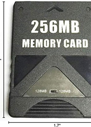 Suncala 256MB Memory Card for PlayStation 2, High Speed Memory Card for Sony PS2-1 Pack