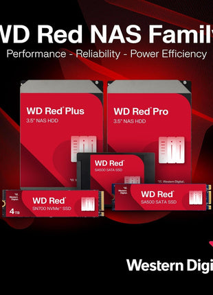 Western Digital 2TB WD Red Pro NAS Internal Hard Drive HDD - 7200 RPM, SATA 6 Gb/s, CMR, 64 MB Cache, 3.5 inch - WD2002FFSX