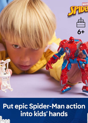 LEGO Marvel Spider-Man Mech vs. Anti-Venom Building Toy Set - Spider-Man Toy for Kids, Boys and Girls, Ages 6+ - Buildable Action Figure - Superhero Gift for Birthday - 76308