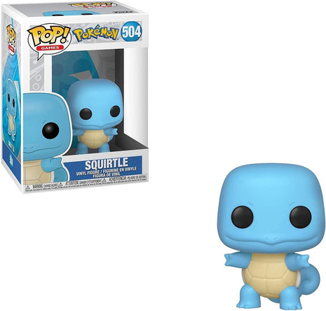 Funko POP! Games: Pokemon - Squirtle | Official Merch - Collectable Vinyl Figurine for Shelf Display - Birthday Gift Idea for Fans and Collectors