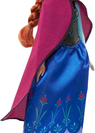 Mattel Disney Princess Dolls, Anna Posable Fashion Doll with Signature Clothing and Accessories, Disney's Frozen Movie Toys