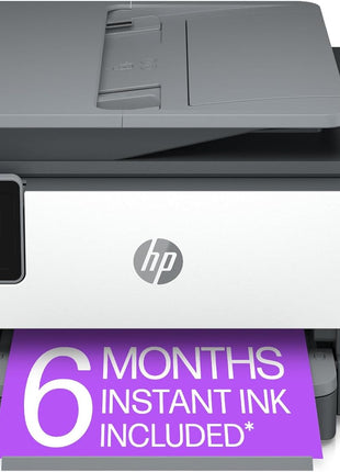 HP OfficeJet 8015e Wireless Color All-in-One Printer, 6 Month Instant Ink Trial Included