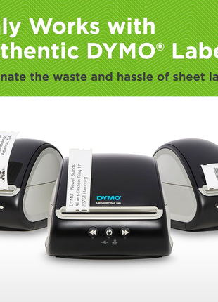 DYMO LabelWriter 5XL Label Printer, Automatic Label Recognition, Prints Extra-Wide Shipping Labels (UPS, FedEx, USPS) from Amazon, Ebay, Etsy, Poshmark, and More, Perfect for Ecommerce Sellers