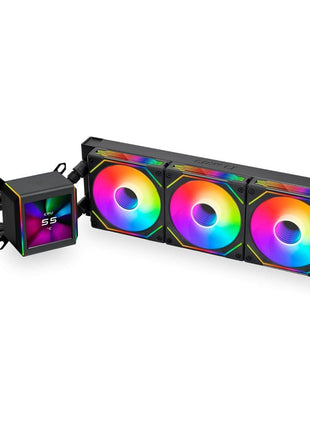 Lian Li Galahad II LCD SL-INF-360-Liquid Cooler-Black-GA2ALCD36INB | Intel LGA 1851, 1700, 1200 & AMD AM5, AM4 Compatible