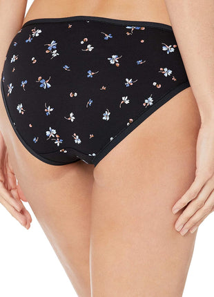 Amazon Essentials Women's Breathable Cotton Bikini Brief Underwear with Full Coverage, Multipacks