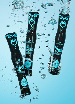 essence Lash Princess False Lash Waterproof Mascara, Black (Pack of 1) | Lengthens & Adds Volume, No Smudge, No Flake, Long Lasting, Fiber Brush, Vegan & Cruelty Free, Paraben Free