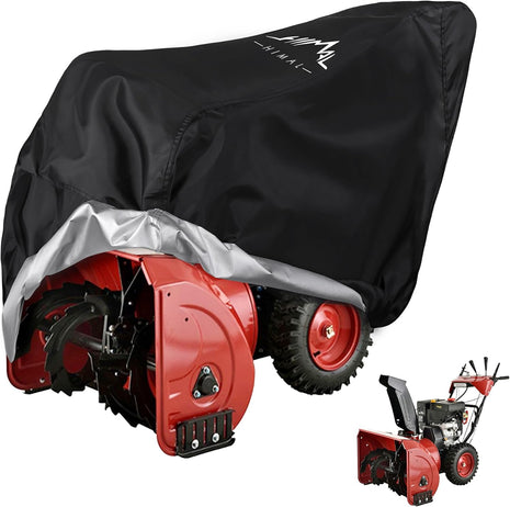 Himal Outdoors Snow Blower Cover-600D Heavy Duty Polyester,Waterproof,UV Protection,Universal Size for Most Electric Two Stage Snow Blowers 47 inch L x 32 inch W x 40 inch H (L)