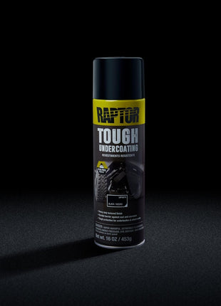 RAPTOR 1K Tough Undercoating, Professional Grade Protective Truck Spray Paint, Extra Durable, 16 oz