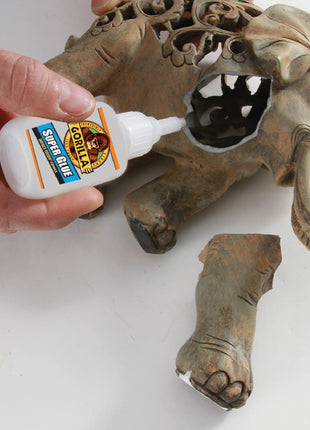 Gorilla Super Glue XL, Clear Glue, 25 Gram (Pack of 2) - All Purpose and Fast Setting for Projects and Repairs