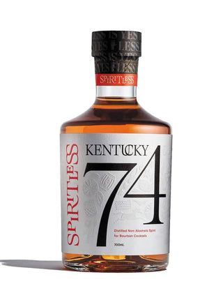 SPIRITLESS Kentucky 74 Non-Alcoholic Bourbon Whiskey, 700ml Bottle | Beautifully Distilled, Non-Alcoholic Spirit for Bourbon Cocktails