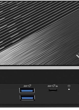 MSI Cubi N ADL-048US Mini Desktop Computer, Intel N100 0.8GHz, 4GB RAM, 128GB SSD, Windows 11 Pro, Black